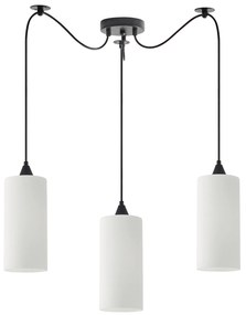 SE21-BL-4-BL3-GL3 ADEPT TUBE Pendant White Glass+