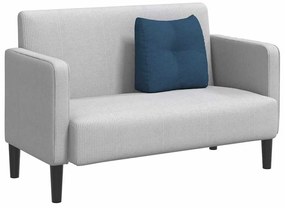 vidaXL Μαξιλάρι Πλάτης Μπλε 45 x 24 x 50 εκ ύφασμα