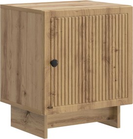 vidaXL Κομοδίνο 2 τεμ. Artisan Δρυς 43 x 34,5 x 50 εκ