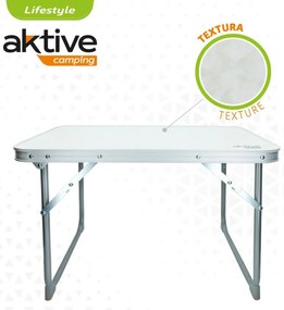 Πτυσσομενο τραπεζακι Aktive Λευκό 60 x 40 x 40 cm (4 Μονάδες)