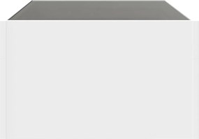 vidaXL Τραπεζάκι Σαλονιού Infinity LED Λευκό 90x50x30 εκ.