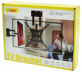 Andowl Q-L030 Βάση Τηλεόρασης Τοίχου έως 55&quot; και 50kg 14-55Inch - TV Stand Wall Mount Bracket