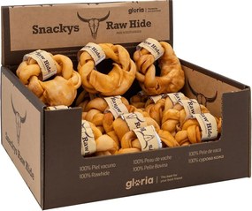 Σνακ για τον Σκύλο Gloria Snackys Rawhide Μέλι Twisted Donut