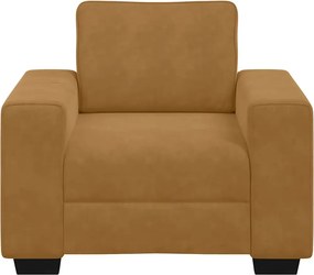 vidaXL Πολυθρόνα Καφέ Βελούδινη 100x77x82 εκ.