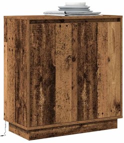 vidaXL Κομοδίνο Παλιό Ξύλο 71 x 34.5 x 75 εκ. Επεξεργασμένο ξύλο