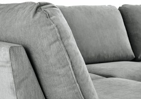 Γωνιακός Καναπές Scandinavian Choice P121, Δρυς, Γκρι, 327x200x80cm, 130 kg, Πόδια: Ξύλο | Epipla1.gr