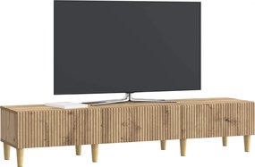 vidaXL Ντουλάπι TV 147 x 34,5 x 30 εκ Artisan Δρυς Επεξεργασμένο Ξύλο