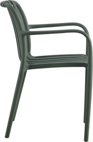 ΠΟΛΥΘΡΟΝΑ ΠΟΛΥΠΡΟΠΥΛΕΝΙΟΥ TIPPY HM5940.07 DARK OLIVE 55x55x81Υεκ.