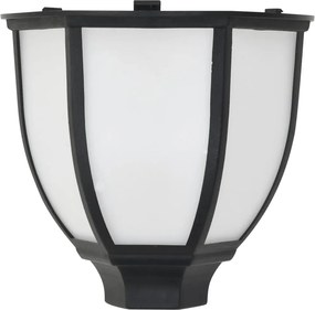 vidaXL Φωτιστικά Εξωτ. Χώρου Ηλιακά 3 τεμ. LED Μαύρα