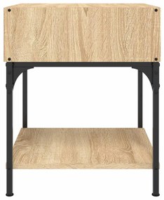 vidaXL Κομοδίνο Sonoma Δρυς 40 x 41 x 50 εκ. από Επεξεργασμένο Ξύλο