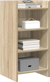 vidaXL Πλαϊνό γραφείο Sonoma Δρυς 40 x 36 x 80 εκ Επεξεργασμένο Ξύλο