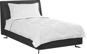 vidaXL Παπλωματοθήκη Ολόκληρης της Σεζόν 2 pcs Λευκό Μικροΐνες