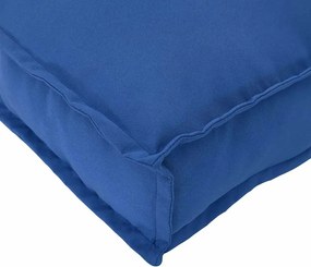 vidaXL Μαξιλάρι Βασιλικό Μπλε 50 x 50 x 12 cm Ύφασμα Όξφορντ