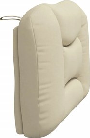 vidaXL Μαξιλάρι για Κεφαλάρι Hvar Κρεμ 90 εκ. Υφασμάτινο