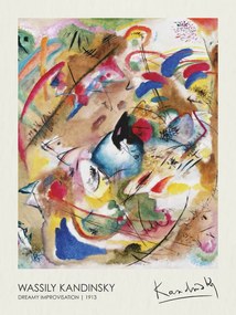 Αναπαραγωγή Dreamy Improvisation (1913), Wassily Kandinsky