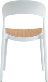ΚΑΡΕΚΛΑ ΠΟΛΥΠΡΟΠΥΛΕΝΙΟΥ ΛΕΥΚΗ-ΜΠΕΖ CLEO HM5936.01 41x53x81Υ εκ.
