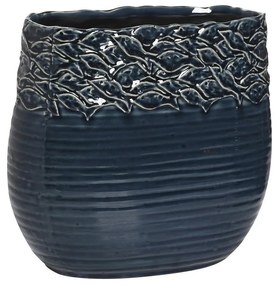 Διακοσμητικό Βάζο Espiel Fishes Blue PIM145