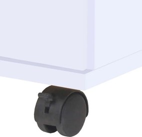 vidaXL Συρταριέρα Λευκή 33 x 45 x 60 εκ.