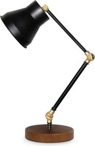 ΦΩΤΙΣΤΙΚΟ ΕΠΙΤΡΑΠΕΖΙΟ ΜΕΤΑΛΛΙΚΟ ΜΑΥΡΟ HM7585.01