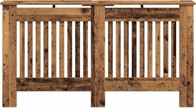 vidaXL Καπάκι Καλοριφέρ Παλαιωμένο ξύλο 152 x 19 x 81,5 cm