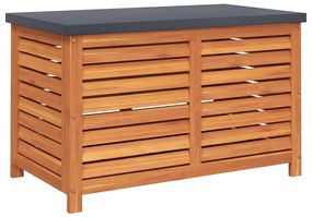 vidaXL Μπαούλο Αποθήκευσης Κήπου 60x50x55εκ. από Μασίφ Ξύλο Ευκαλύπτου