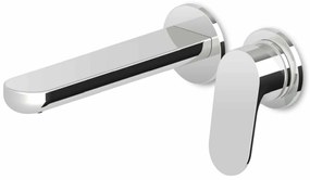 Εξωτερικά μέρη μπαταρίας νιπτήρος τοίχου Zucchetti BRIM