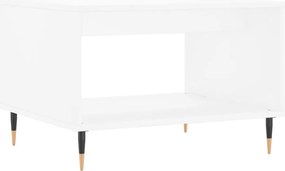 vidaXL Τραπεζάκι Σαλονιού Λευκό 60x50x40 εκ. από Επεξεργασμένο Ξύλο