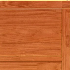 vidaXL Πόρτα αχυρώνα Κερί Παλαίωσης 80 x 2,5 x 208 εκ.