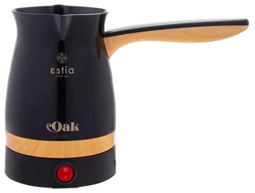 ESTIA ΗΛΕΚΤΡΙΚΟ ΜΠΡΙΚΙ OAK 800w 0.75 λίτρα ΜΕ ΑΠΟΣΠΩΜΕΝΗ ΒΑΣΗ 360° ΜΑΥΡΟ 06-19013