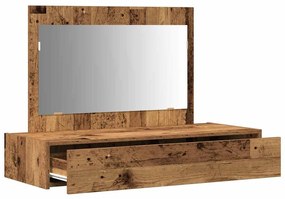 vidaXL Τραπέζι περιποίησης Καφέ 100 x 40 x 70 εκ. Επεξεργασμένο ξύλο