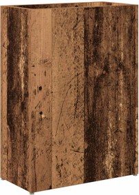vidaXL Σχέδιο &amp; βάση αποθήκευσης Παλιό ξύλο 40 x 20 x 55,5 εκ
