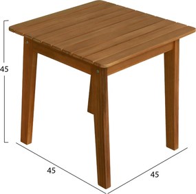 LOUNGE ΣΕΤ SOLARA HM10892 ΤΡΑΠΕΖΑΚΙ &amp; 2 ΠΟΛΥΘΡΟΝΕΣ--ΞΥΛΟ ΑΚΑΚΙΑΣ--ΕΚΡΟΥ ΜΑΞΙΛΑΡΙΑ