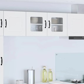 vidaXL Πάνελ πλυντηρίου πιάτων Kalmar Λευκό 80 x 31 x 40 εκ