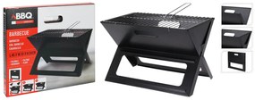 Αναδιπλούμενη Ψησταριά BBQ κάρβουνου με διαστάσεις 45x35x30cm