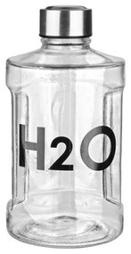ESTIA ΜΠΟΥΚΑΛΙ ΓΥΑΛΙΝΟ 900ml ΜΕ ΜΕΤΑΛΛΙΚΟ ΚΑΠΑΚΙ