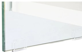 Ράφια DKD Home Decor Λευκό Διαφανές Κρυστάλλινο Ξύλο MDF 90 x 35 x 180 cm (1)