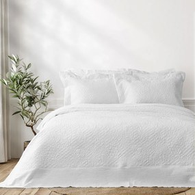 Νυφικό Κουβερλί King Size (Σετ 240x260) Nima Always White