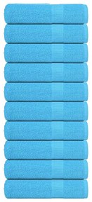 Πετσέτες Μπάνιου 10 τεμ. FROGN Τυρκουάζ 70x140 εκ. 100% Βαμβάκι