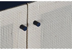 Σκευοθήκη DKD Home Decor   Μαύρο Φυσικό ρατάν Έλατο 120 x 38 x 76 cm