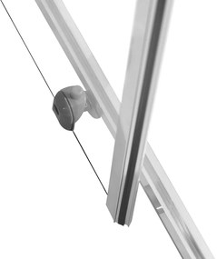 vidaXL Καμπίνα Ντουζιέρας 80 x 80 x 180 εκ. από ESG