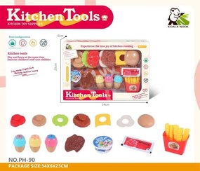 Σετ κατασκευής Burger με αξεσουάρ - 19pcs - PH-90 - 917291