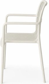 Καρέκλα Nextdeco PP εκρού 55,5x58xΥ83εκ.