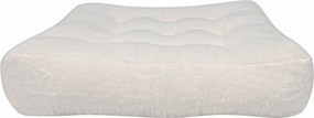 Γούνινη Μαξιλάρα Δαπέδου (50x50x12) Pol Rugs & Mats Rabbit Cream