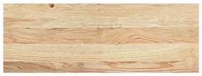 vidaXL Πατάκια Σκάλας 2 τεμ. 70x30x2 εκ. Ακατέργαστο Μασίφ Ξύλο Δρυός