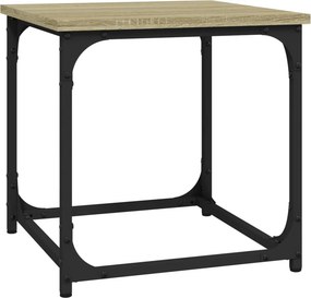 vidaXL Βοηθητικό Τραπέζι Sonoma Δρυς 40x40x40 εκ. Επεξεργασμένο Ξύλο