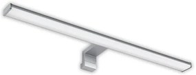 Adeleq Φωτιστικό LED Λουτρού Αλουμινίου PC 40cm 8W IP44 4000K Ασημί 3-400816