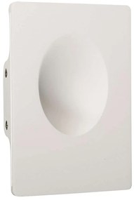 Φωτιστικό Τοίχου Χωνευτό VK/09026 12x18x5,5cm Led 1W 3000K White VKLed