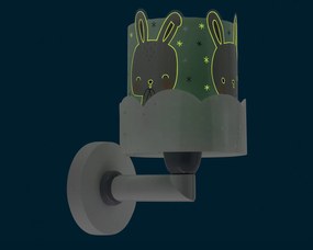 Απλίκα τοίχου Ango Baby Bunny-Prasino