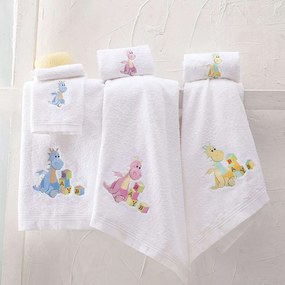 Πετσέτες Willy Σετ 2τεμ. Pink Ρυθμός Towels Set 100% Βαμβάκι