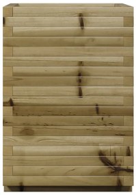 vidaXL Ζαρντινιέρα Κήπου 50x50x72 εκ. από Εμποτισμένο Ξύλο Πεύκου